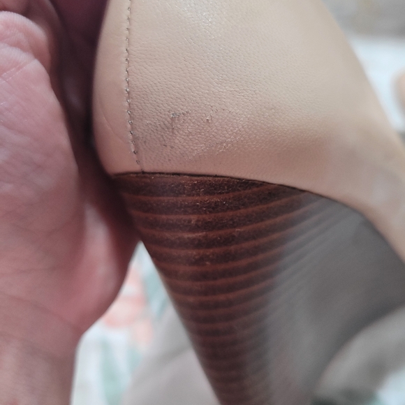 Nude wedges size 8 - Picture 4 of 5